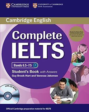portada Complete Ielts Bands 6. 5–7. 5 Student'S Pack (Student'S Book With Answers With Cd-Rom and Class Audio cds (2)) 