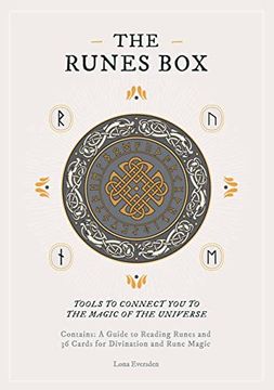 portada The Runes Box: Tools to Connect you to the Magic of the Universe - Contains: A Guide to Reading Runes and 36 Cards for Divination and Rune Magic (Volume 1) (Mindful Practice Deck, 1) (en Inglés)