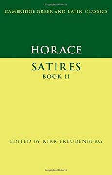 portada Horace: Satires Book ii (Cambridge Greek and Latin Classics) (en Inglés)
