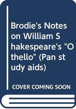 portada Brodie's Notes on William Shakespeare's "Othello" (Pan Study Aids) (en Inglés)