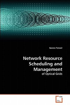 portada network resource scheduling and management (en Inglés)