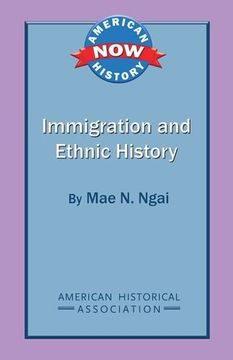 portada Immigration and Ethnic History (American History Now) (en Inglés)