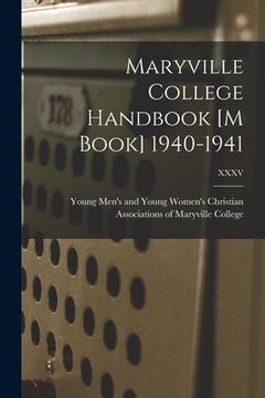 portada Maryville College Handbook [M Book] 1940-1941; XXXV (en Inglés)