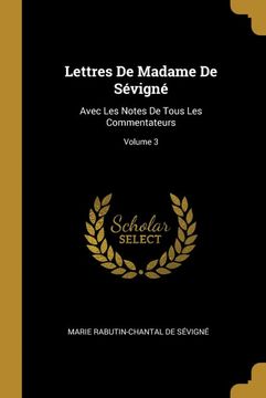 portada Lettres de Madame de Sevigne (en Francés)