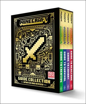 portada Minecraft: Guide Collection 4-Book Boxed set (Updated): Survival (Updated), Creative (Updated), Redstone (Updated), Combat 