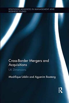 portada Cross-Border Mergers and Acquisitions: UK Dimensions (en Inglés)