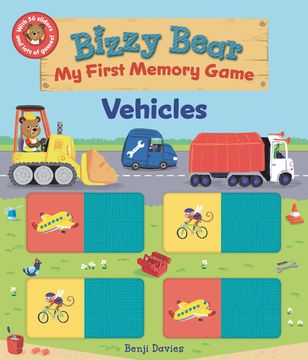 portada Bizzy Bear: My First Memory Game: Vehicles (en Inglés)