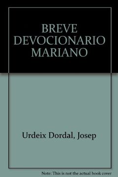 portada Breve devocionario mariano (CELEBRAR) (in Spanish)