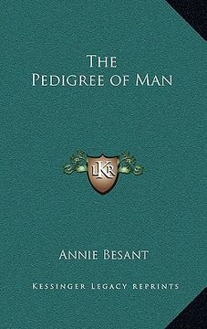 portada the pedigree of man (in English)