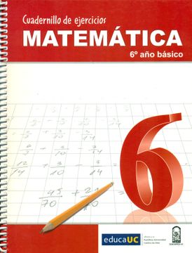 portada Cuadernillo de Ejercicios Matemáticas 6° Básico 2010