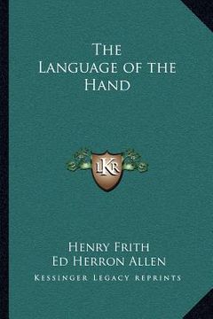portada the language of the hand