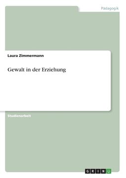 portada Gewalt in der Erziehung (in German)