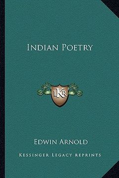 portada indian poetry (en Inglés)