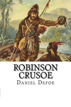 portada Robinson Crusoe: Classic literature (en Inglés)