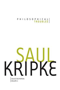 portada Philosophical Troubles: Collected Papers, Volume 1 (en Inglés)