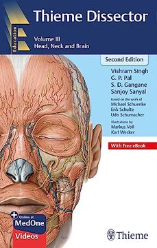 portada Thieme Dissector Volume 3: Head, Neck and Brain (in English)