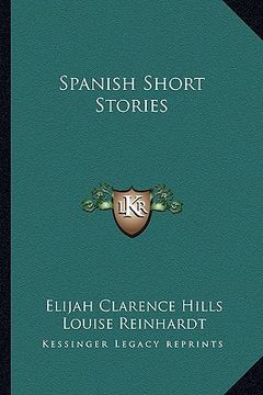 portada spanish short stories (en Inglés)
