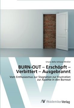 portada BURN-OUT - Erschöpft - Verbittert - Ausgebrannt (en Alemán)