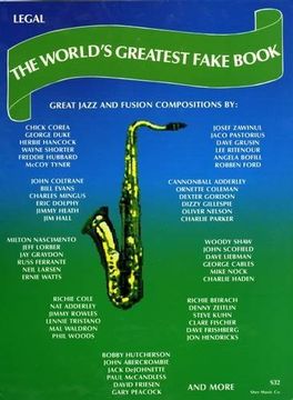 portada The World s Greatest Fake Book: Great Jazz And Fusion Compositions (en Inglés)