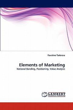 portada elements of marketing (en Inglés)