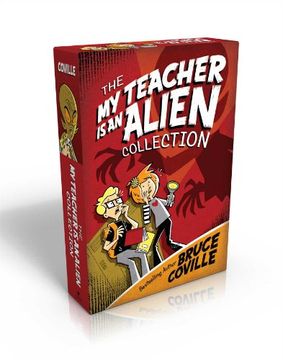 portada The My Teacher Is an Alien Collection: My Teacher Is an Alien; My Teacher Fried My Brains; My Teacher Glows in the Dark; My Teacher Flunked the Planet (My Teacher Books) (en Inglés)