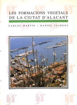 portada Les Formacions Vegetals de la Ciutat D`Alacant