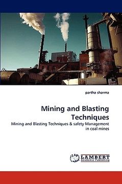 portada mining and blasting techniques (en Inglés)