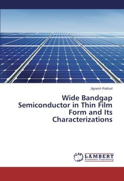 portada Wide Bandgap Semiconductor in Thin Film Form and Its Characterizations