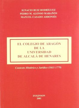 portada COLEGIO DE ARAGON EN UNIVERSIDAD DE ALCA