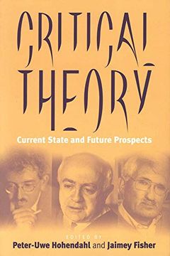 portada Critical Theory: Current State and Future Prospects 