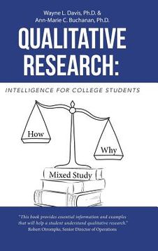 portada Qualitative Research: Intelligence for College Students (in English)