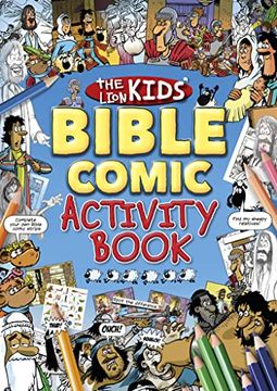 portada The Lion Kids Bible Comic Activity Book (en Inglés)