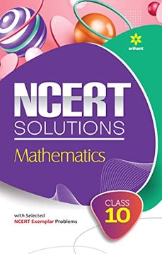portada Ncert Solutions Mathematics for Class 10Th (Paperback) (en Inglés)