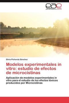 portada modelos experimentales in vitro: estudio de efectos de microcistinas