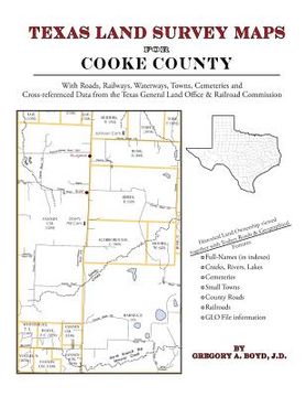 portada Texas Land Survey Maps for Cooke County (en Inglés)