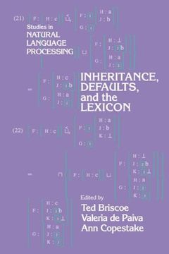 portada Inheritance Defaults (Studies in Natural Language Processing) (en Inglés)