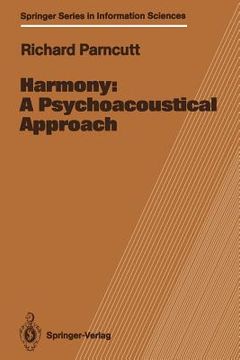 portada harmony: a psychoacoustical approach (en Inglés)