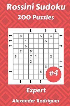 portada Rossini Sudoku Puzzles - Expert 200 Vol. 4 (en Inglés)