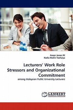 portada lecturers' work role stressors and organizational commitment