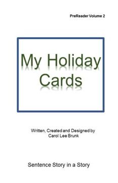 portada My Holiday Cards: My Holiday Cards (PreReaders) (Volume 2)