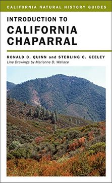 portada Introduction to California Chaparral (California Natural History Guides) (in English)