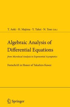 portada algebraic analysis of differential equations: from microlocal analysis to exponential asymptotics