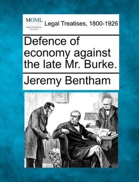 portada Defence of Economy Against the Late mr. Burke. (libro en inglés)