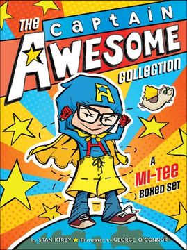 portada The Captain Awesome Collection: A MI-TEE Boxed Set: Captain Awesome to the Rescue!; Captain Awesome vs. Nacho Cheese Man; Captain Awesome and the New Kid; Captain Awesome Takes a Dive