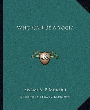 portada who can be a yogi? (en Inglés)