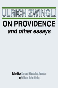 portada on providence and other essays (en Inglés)