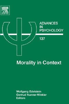 portada morality in context (en Inglés)