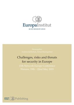 portada Challenges, risks and threats for security in Europe: 11th Network Europe Conference Warsaw 19th - 22nd May 2019 (en Inglés)