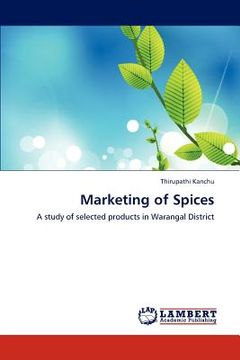 portada marketing of spices (en Inglés)