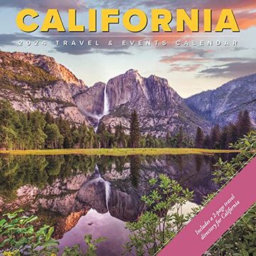 portada Willow Creek Press California Monthly 2024 Wall Calendar (12" x 12")